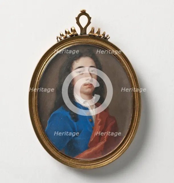 Unknown man, c18th century. Creator: Bernard Lens the Younger.