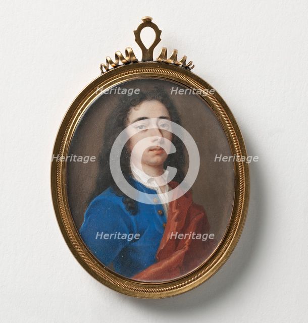 Unknown man, c18th century. Creator: Bernard Lens the Younger.