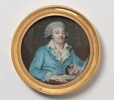 Unknown man, c18th century. Creator: Francois Dumont
