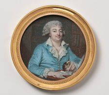 Unknown man, c18th century. Creator: Francois Dumont