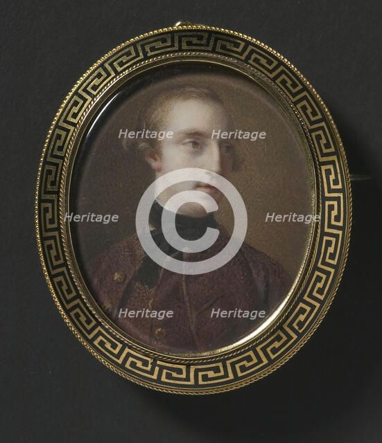 Unknown man, c18th century. Creator: Thomas Frye.