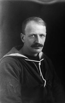 Unknown man in Air Force uniform, c1910s. Creator: Robert Augustus Henry L'Estrange