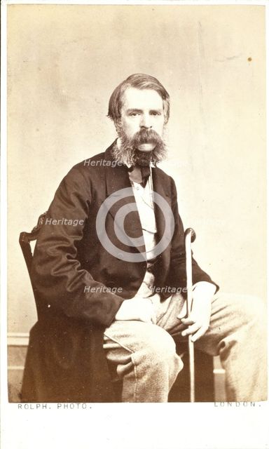 Unknown Man, mid 19th century. Creator: Rolph.