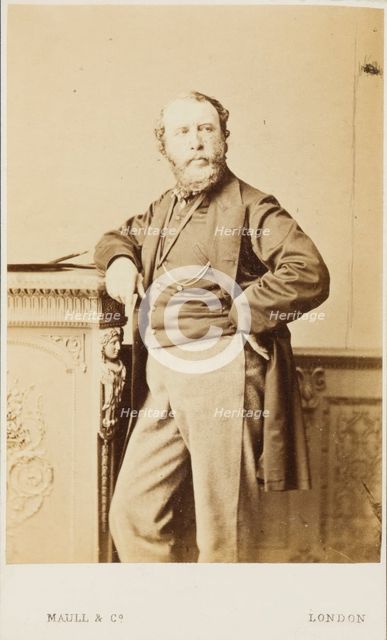 Unknown man, possibly Edmund W. Gill, c1873. Creator: Maull & Co.