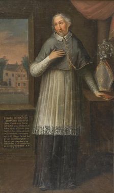 Unknown prelate from the 17th century, called Bishop Hans Brask. Creator: Anon