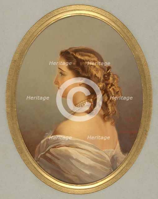 [Unknown Sitter], before 1865. Creators: Pierre-Louis Pierson, Marck.