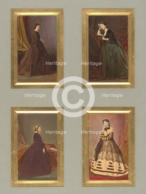 [Unknown Sitters], before 1865. Creator: Pierre-Louis Pierson.
