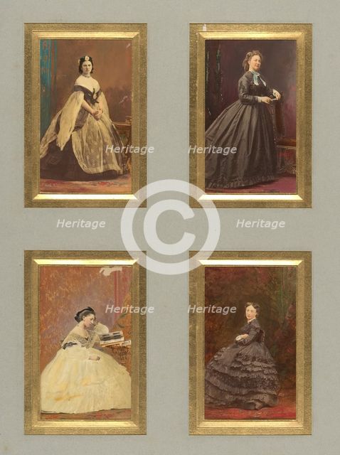 [Unknown Sitters], before 1865. Creator: Pierre-Louis Pierson.
