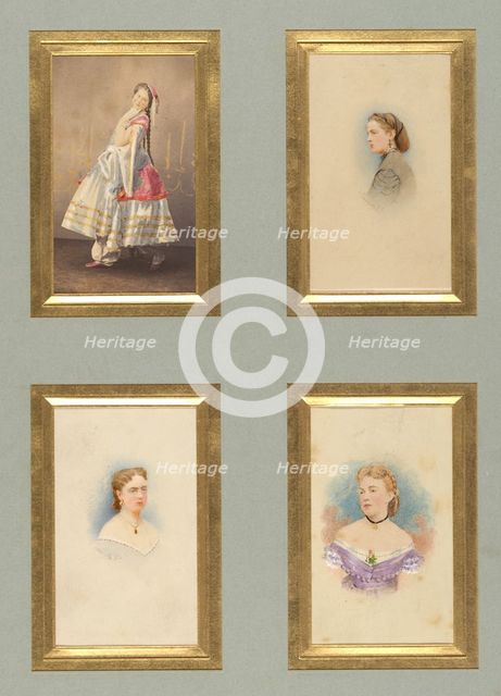 [Unknown Sitters], before 1865. Creators: Pierre-Louis Pierson, Marck.