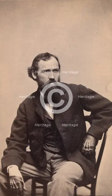 Unknown Subject, 1860s. Creator: George Gardner Rockwood.