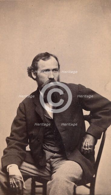 Unknown Subject, 1860s. Creator: George Gardner Rockwood.