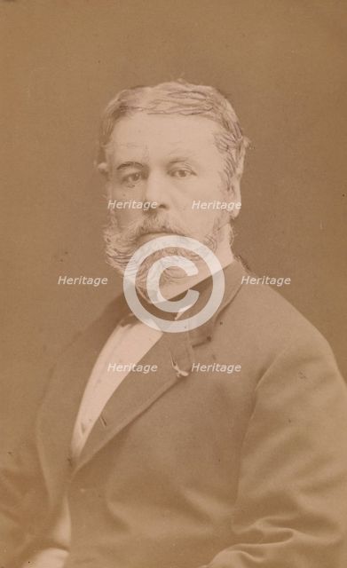 [Unknown Subject], 1860s. Creator: Emile Tourtin.