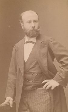 [Unknown Subject], 1860s. Creator: Emile Tourtin