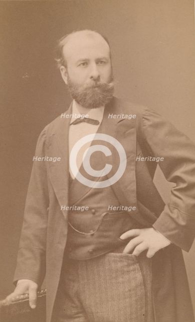 [Unknown Subject], 1860s. Creator: Emile Tourtin.
