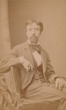 [Unknown Subject], 1860s. Creator: Emile Tourtin