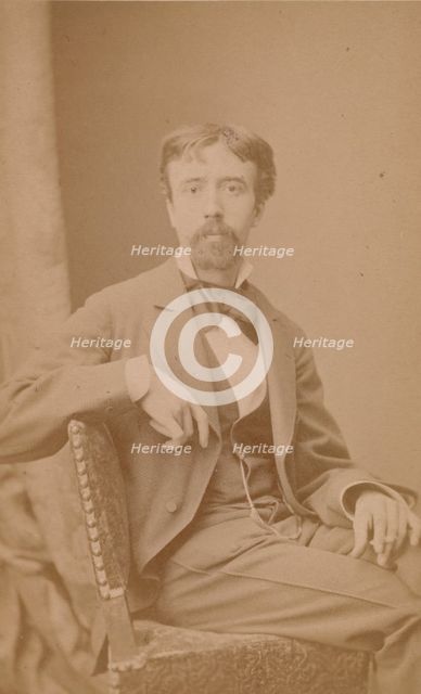 [Unknown Subject], 1860s. Creator: Emile Tourtin.