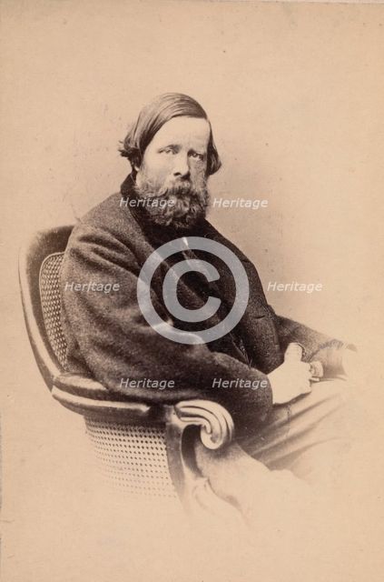 [Unknown Subject], 1860s. Creator: John & Charles Watkins.
