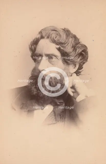 [Unknown Subject], 1860s. Creator: John & Charles Watkins.