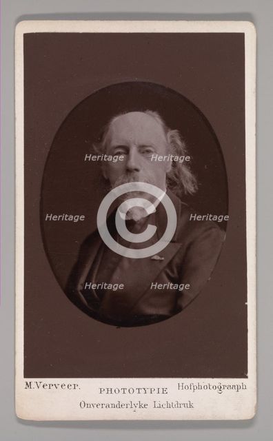 [Unknown Subject], 1860s. Creator: M. Verveer.