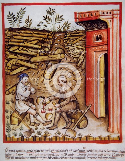 Unleavened bread, 14th century.  Creator: Unknown.