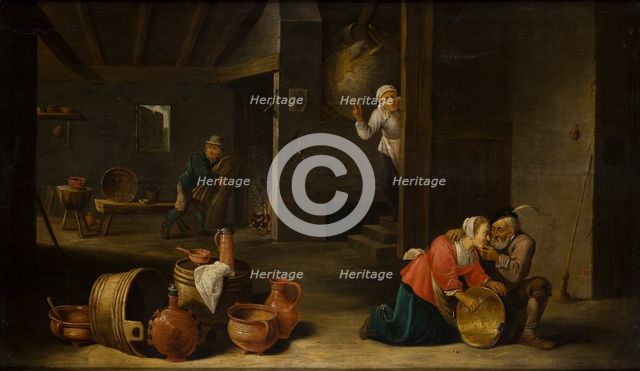 Unpleasant Surprise (Mismatched Couple), c1670s. Creator: Cornelis Mahu.