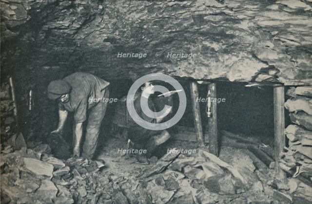 'Unselfconscious Heroes Who Toil in Danger's Face', c1935. Artist: Unknown.