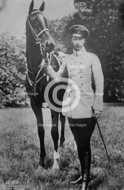 Unser Kronprinz, 1910. Creator: Bain News Service.