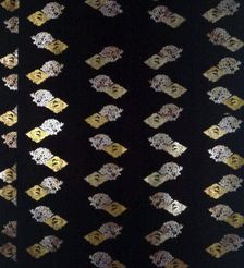 Uchishiki (Altar Cloth), Japan, Meiji period (1868-1912), 1870/90. Creator: Unknown