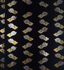 Uchishiki (Altar Cloth), Japan, Meiji period (1868-1912), 1870/90. Creator: Unknown