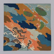 Uchishiki (Altar Cloth), Japan, Edo period (1615-1868), 1700/50. Creator: Unknown