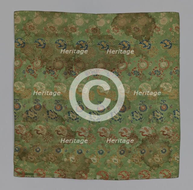 Uchishiki (Altar Cloth), Japan, Edo period (1615-1868), 1801/25. Creator: Unknown.