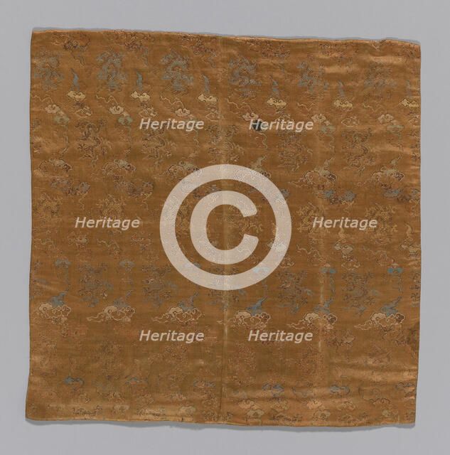 Uchishiki (Altar Cloth), Japan, late Edo period (1789-1868), 1797. Creator: Unknown.