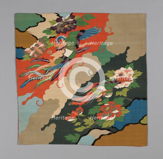 Uchishiki (Altar Cloth), Japan, late Edo period (1789-1868), 1801/25. Creator: Unknown.