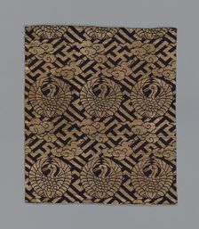 Uchishiki (Altar Cloth), Japan, late Edo period (1789-1868), 1801/25. Creator: Unknown