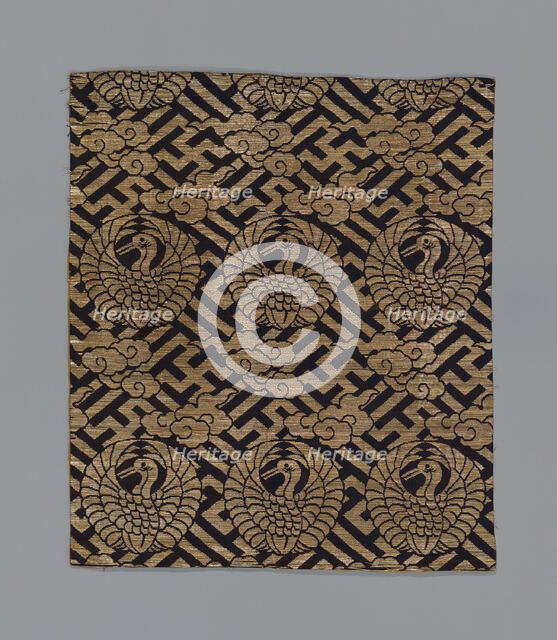 Uchishiki (Altar Cloth), Japan, late Edo period (1789-1868), 1801/25. Creator: Unknown.
