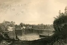 Uckfield Lake 1835. Creator: Henry Alexander Ogg
