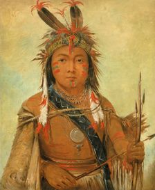 Ud-je-jock, Pelican, a Boy, 1845. Creator: George Catlin