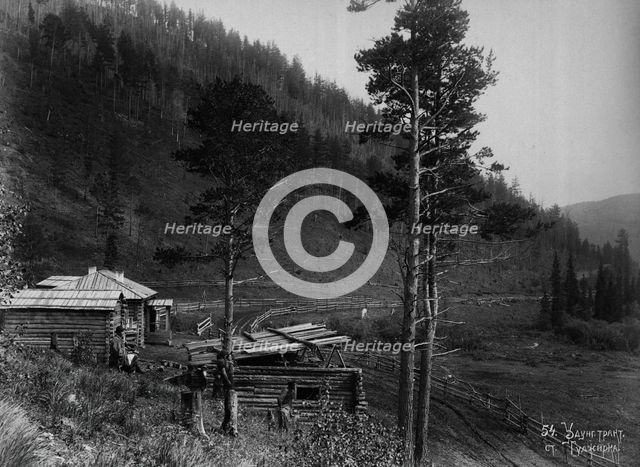 Udunginsky tract, Gujirka station.
, early 19th century. Creator: Nikolai Apollonovich Charushin.