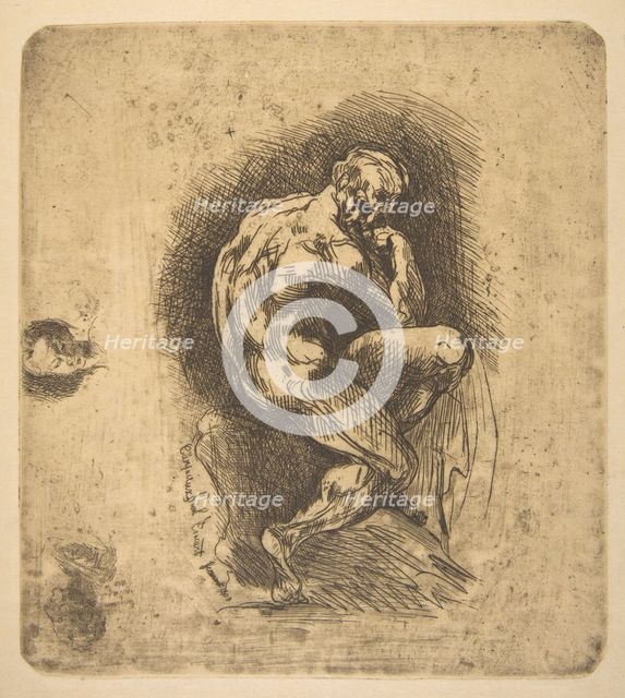 Ugolino, 1860. Creator: Jean-Baptiste Carpeaux.