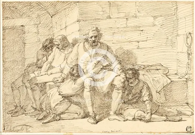 Ugolino and His Sons in Prison, n.d. Creator: Carlo Arienti.