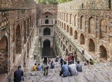Ugrasen ki Baoli, Stepwell, India, 2023. Creator: Peter Thompson