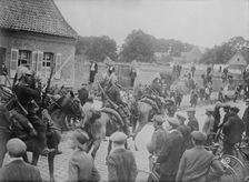 Uhlan prisoners near Douai, between c1914 and c1915. Creator: Bain News Service