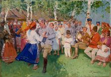 "Uhlans, Uhlans, the Boys Pretty a Picture...", 1916. Creator: Stanislaw Janowski