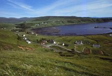 Uig village & bay, Isle of Skye, Scotland, 20th century. Artist: CM Dixon