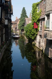 UK, Canterbury, Weaver's Ho & river, 2009. Creator: Ethel Davies