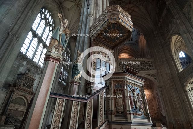 UK, Canterbury, Canterbury Cathedral, 2009. Creator: Ethel Davies.