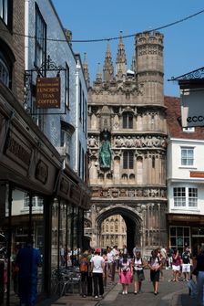 UK, Canterbury, Cathedral views, 2009. Creator: Ethel Davies