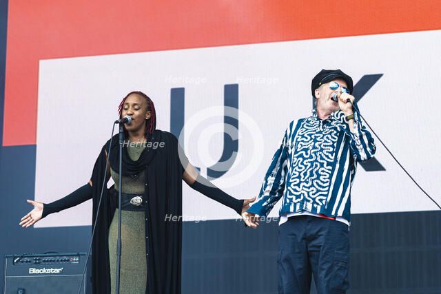 UK Decay live at Forever Now Festival, The National Bowl, Milton Keynes, Jun 2025. Creator: Annapaola Marchesani.