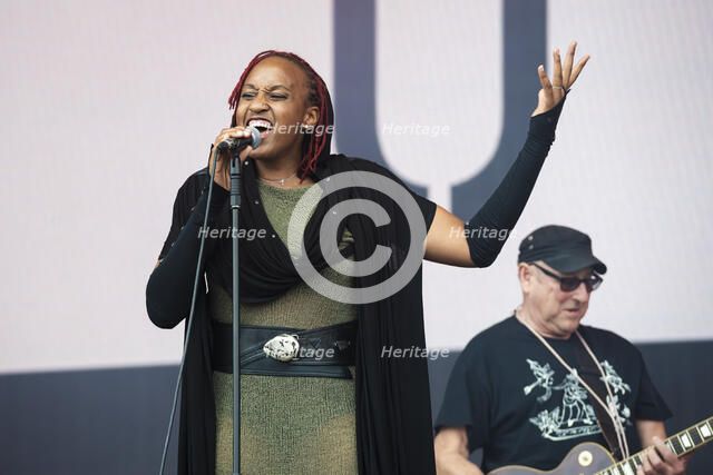 UK Decay live at Forever Now Festival, The National Bowl, Milton Keynes, Jun 2025. Creator: Annapaola Marchesani.