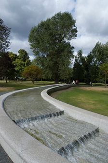 UK, London, Diana Fountain, Hyde Pk, 2009. Creator: Ethel Davies